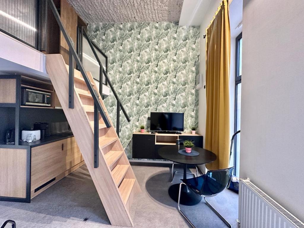 Design Gallery Inbp10 Studio Apartment #Freeparking Budapest Bagian luar foto